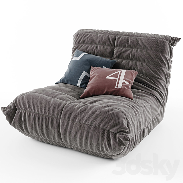 Ligne Roset TOGO 3 3DSMax File - thumbnail 1