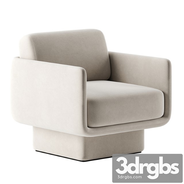 Lilas Chair By Gallotti Radice 3dsmax Download - thumbnail 1