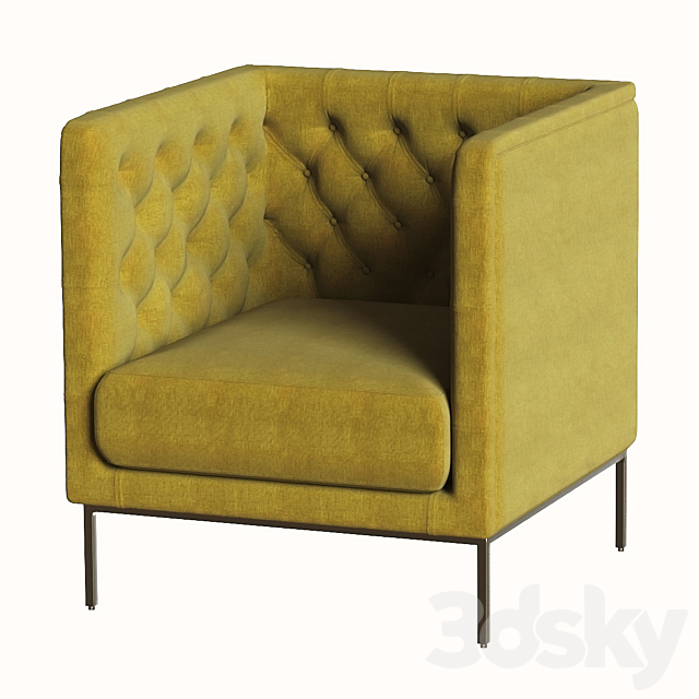 LIPP | Armchair 3DSMax File - thumbnail 1