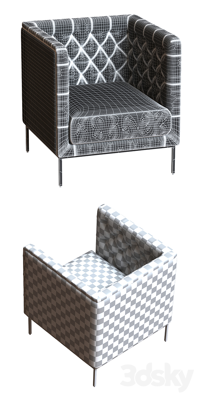 LIPP | Armchair 3DSMax File - thumbnail 3