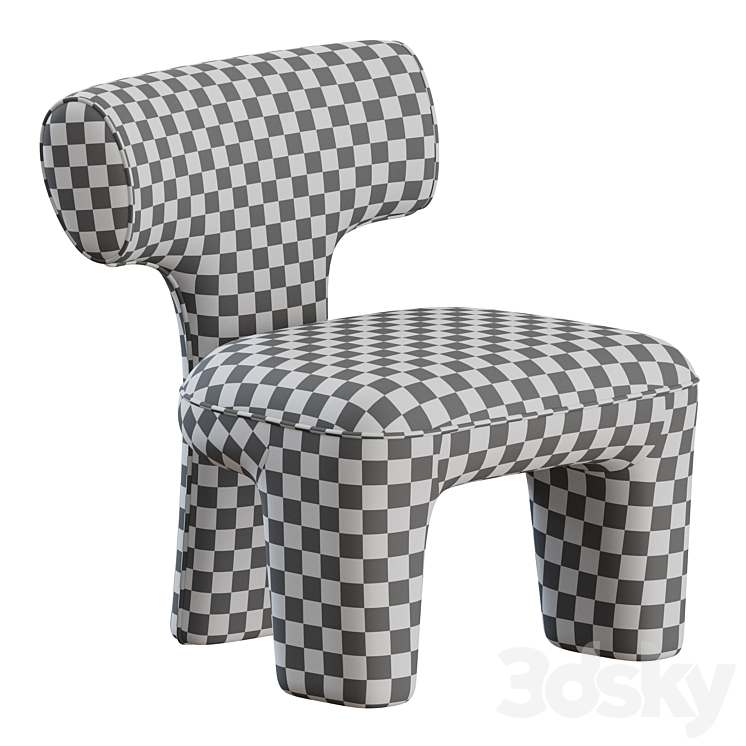 Litho Armchair by Pierre Frey 3DS Max - thumbnail 2