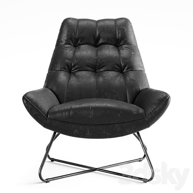 loftdesigne 3523 armchair 3DS Max Model - thumbnail 3