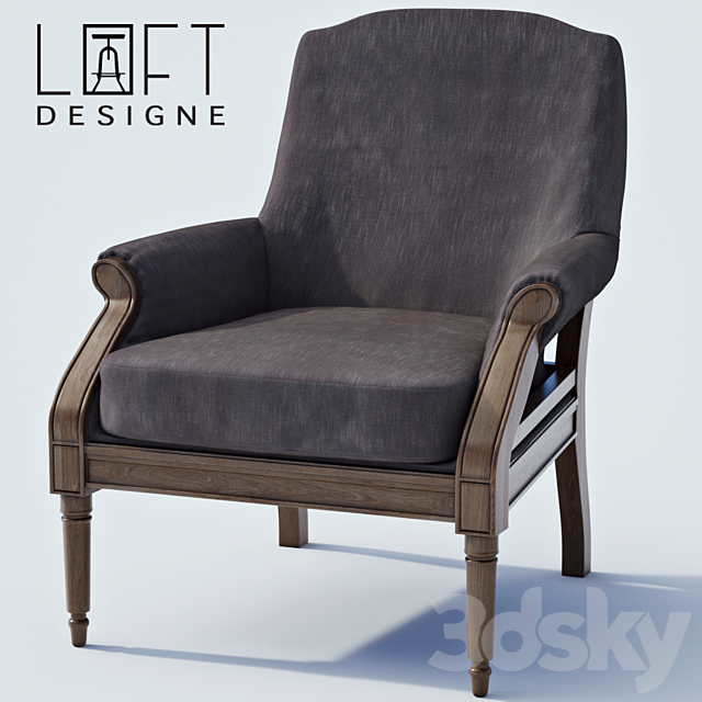 loftdesigne. chair 3DSMax File - thumbnail 1