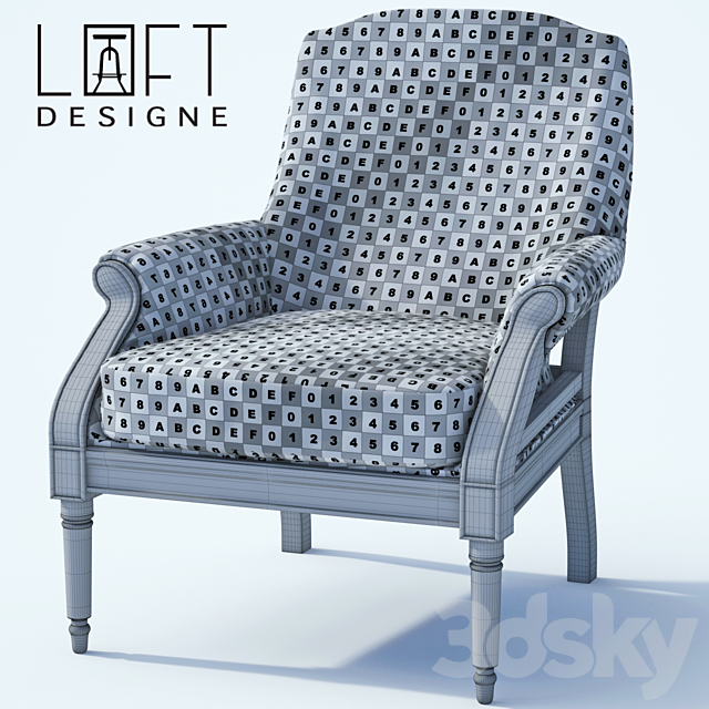 loftdesigne. chair 3DSMax File - thumbnail 2