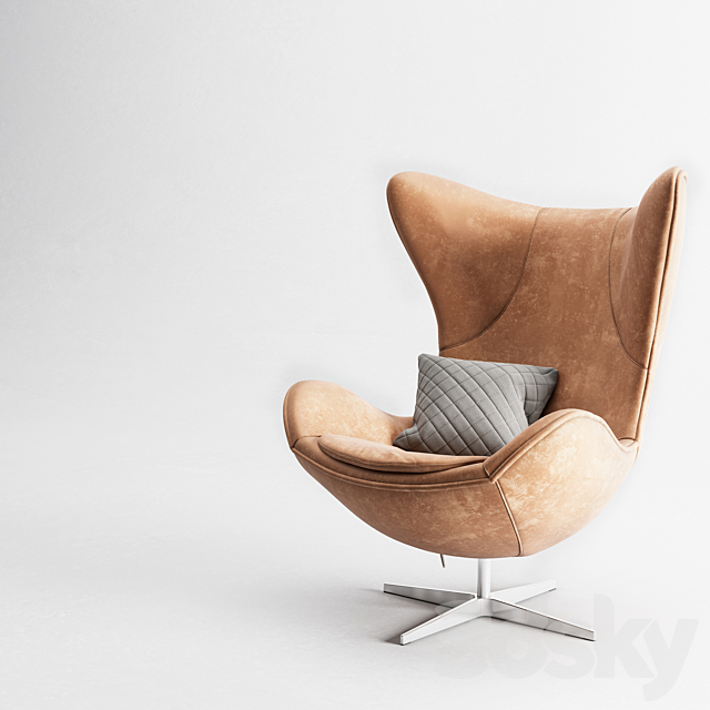 Loftdesigne Model 2094 chair 3DSMax File - thumbnail 3