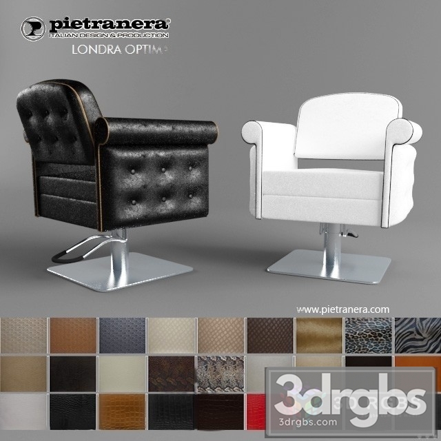 Londra Optima Armchair 3dsmax Download - thumbnail 1