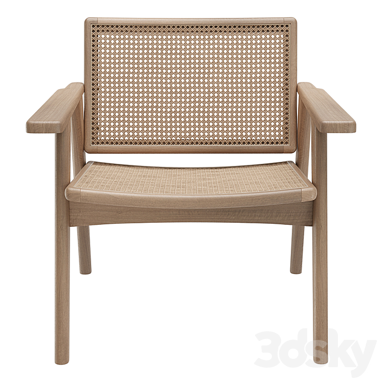 Lons armchair by La Redoute Interieurs 3DS Max - thumbnail 2