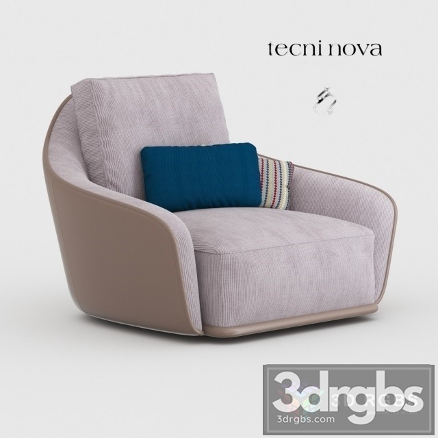 Louis XVI Style Armchair 3dsmax Download - thumbnail 1