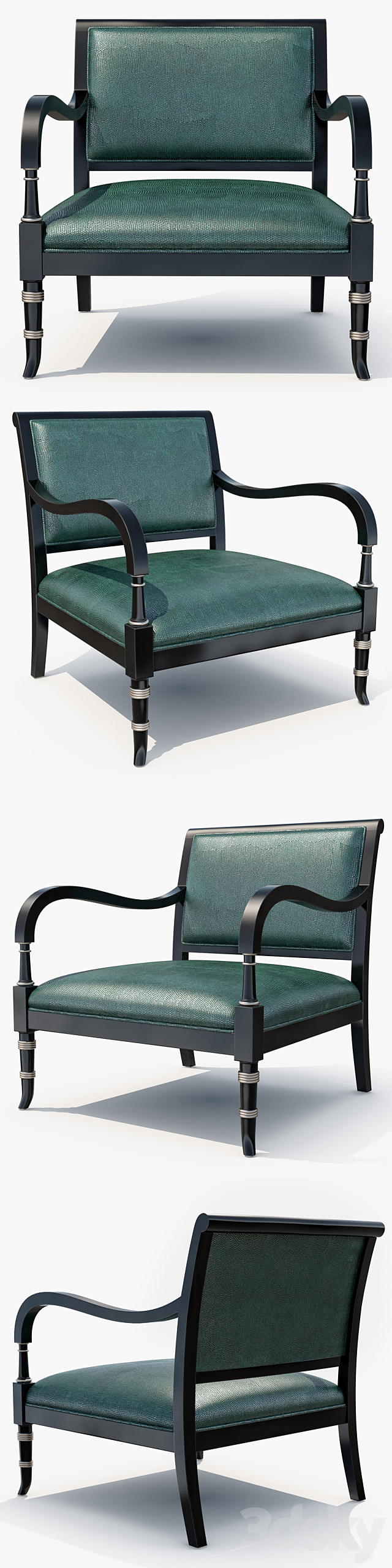 Louise Bradley Jakob Chair 3DSMax File - thumbnail 2