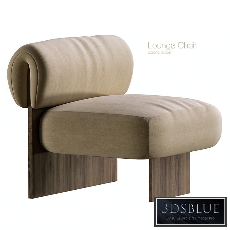 Lounge Chair 3DS Max - thumbnail 3