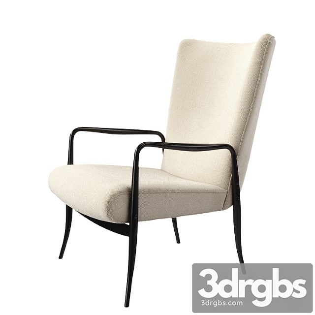 Lounge chair by juliana mafatti 3dsmax Download - thumbnail 1