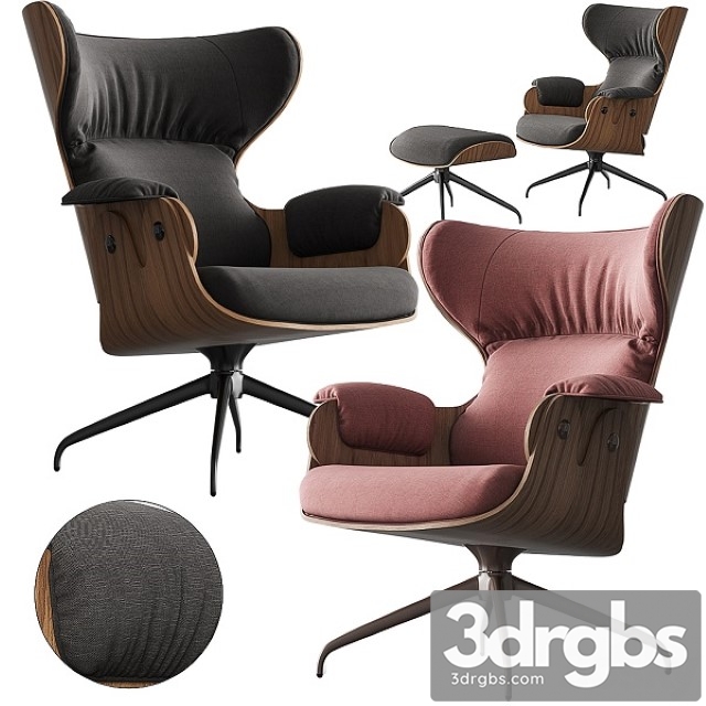 Lounger BD Barcelona Design 3dsmax Download - thumbnail 1