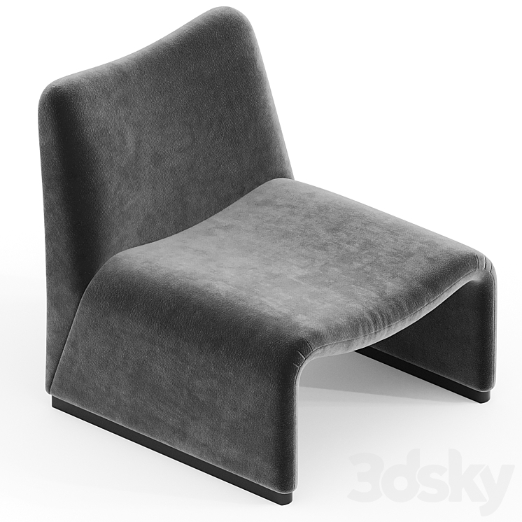 Lovett Chair 3DS Max Model - thumbnail 2