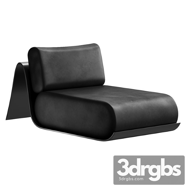 Low Easy Chair 3dsmax Download - thumbnail 1