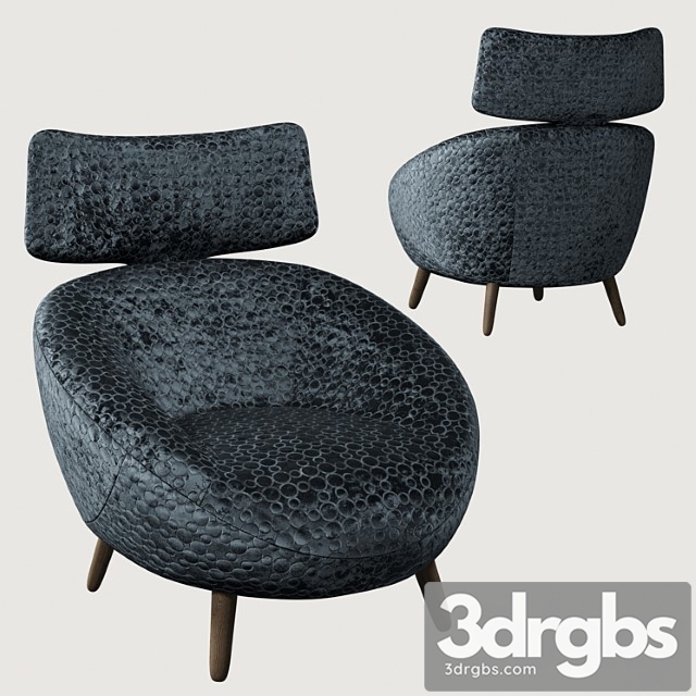 Luna – natuzzi 3dsmax Download - thumbnail 1