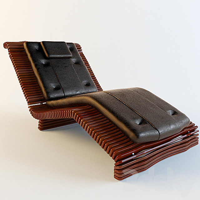 Luxor Chaise 3ds Max - thumbnail 1