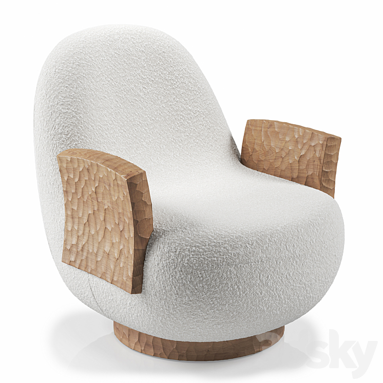 Mad armchair by Pierre Yovanovitch 3DS Max Model - thumbnail 1