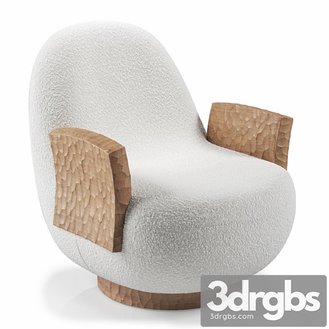 Mad armchair by pierre yovanovitch 3dsmax Download - thumbnail 1