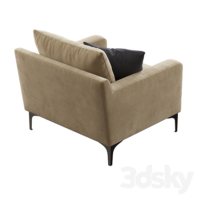 Made _ Mendini (Armchair) 3DS Max Model - thumbnail 2