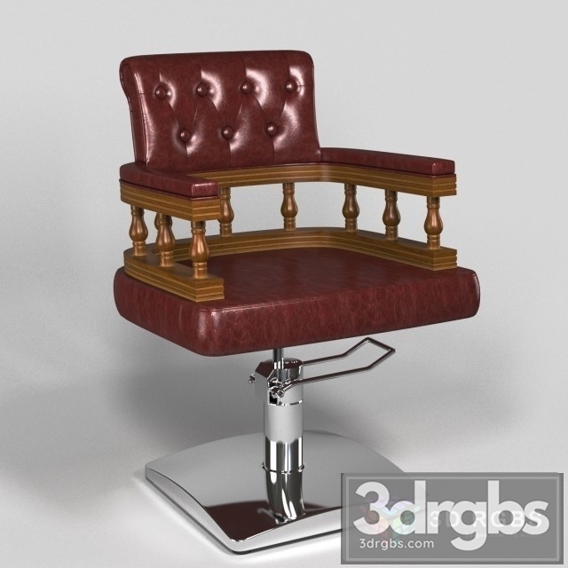 Madison MD 170 Grooming Salon Chair 3dsmax Download - thumbnail 1