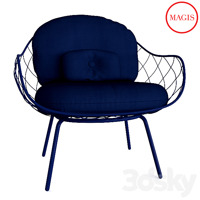 MAGIS Pina Low Chair 3DSMax File - thumbnail 2