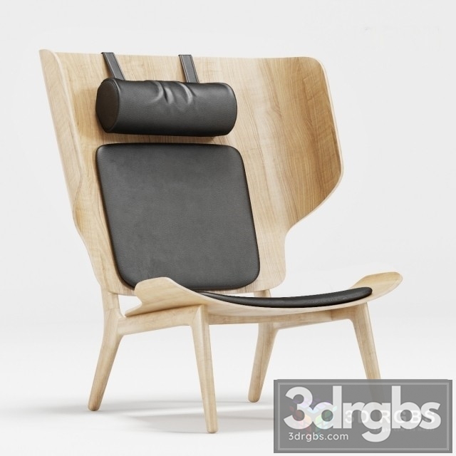 Mammoth Slim Armchair 3dsmax Download - thumbnail 1