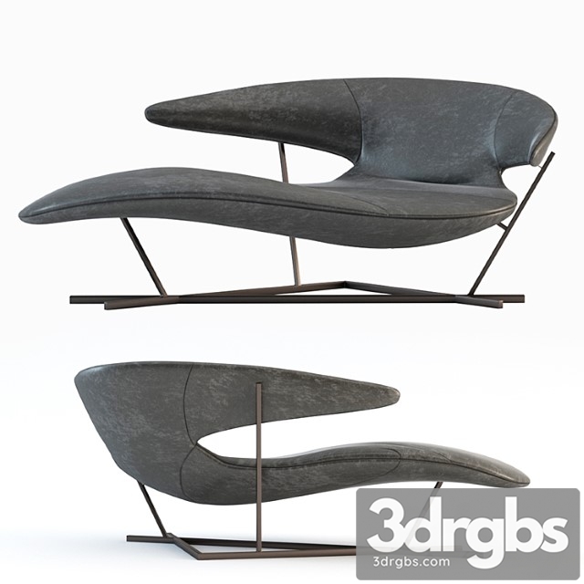 Manta armchair by giuseppe vigano 3dsmax Download - thumbnail 1