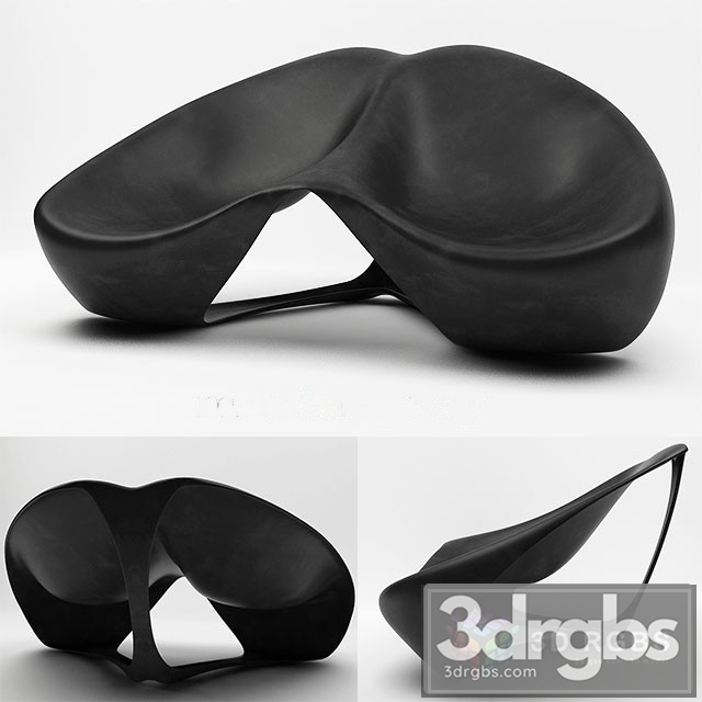 Manta Ray Armchair 3dsmax Download - thumbnail 1