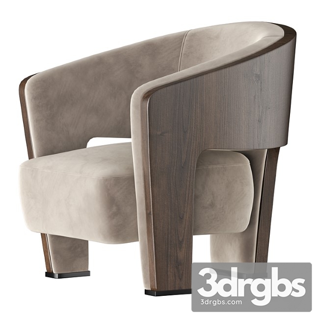 Marelli Chloe Armchair 3dsmax Download - thumbnail 1