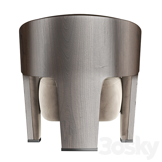 Marelli CHLOE Armchair 3DSMax File - thumbnail 4