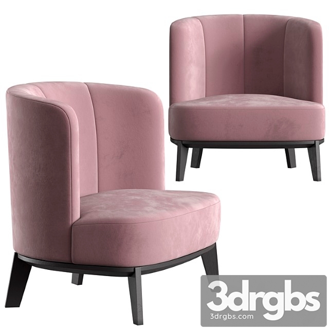 Marelli derek armchair 3dsmax Download - thumbnail 1