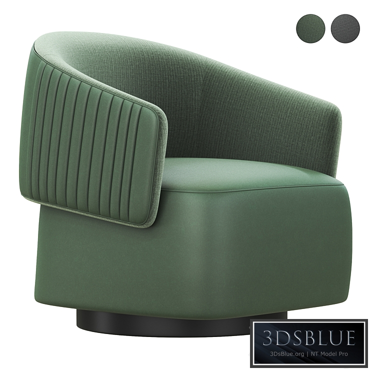 Mariani armchairs 3DS Max - thumbnail 3