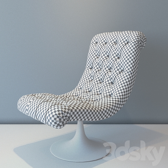 Marie’s Corner BRAZIL armchair 3DS Max Model - thumbnail 3