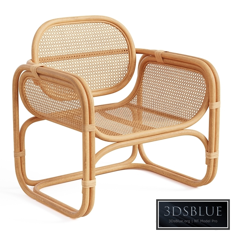 Marte Lounge Chair 3DS Max - thumbnail 3