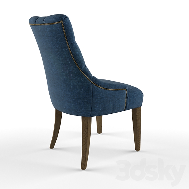 MARTIN ARM CHAIR 3DS Max Model - thumbnail 2