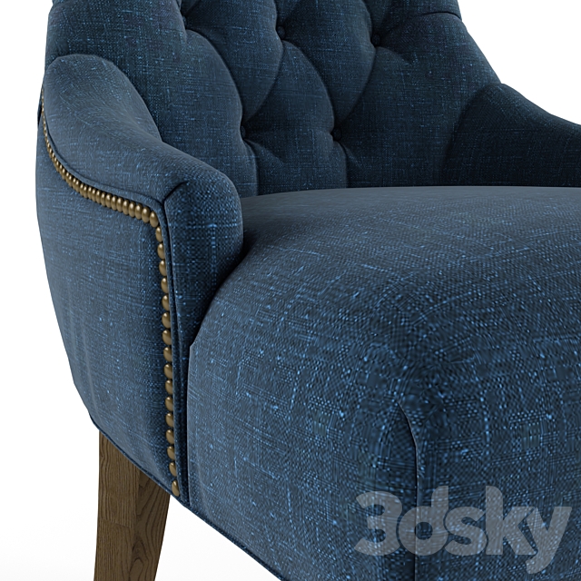 MARTIN ARM CHAIR 3DS Max Model - thumbnail 3