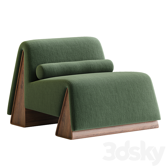 Marula Chair 3DS Max Model - thumbnail 2