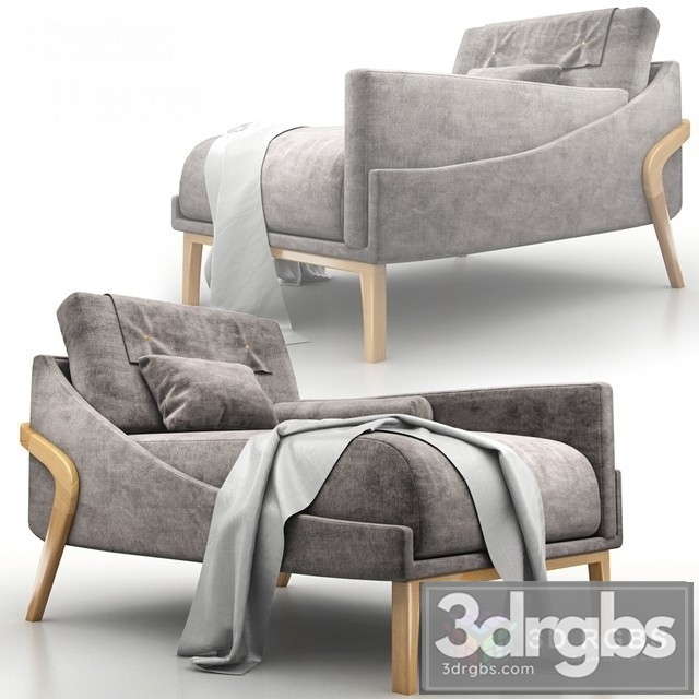 Masotti  Chaise Frame Z M 110 3dsmax Download - thumbnail 1