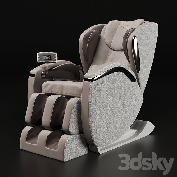 Massage chair Casada Hilton 3 3DS Max - thumbnail 1