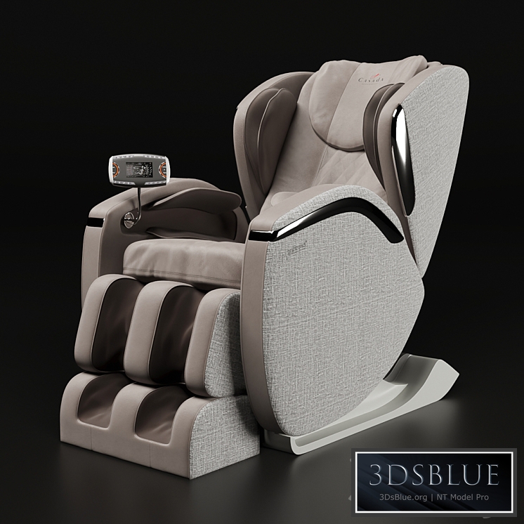 Massage chair Casada Hilton 3 3DS Max - thumbnail 3