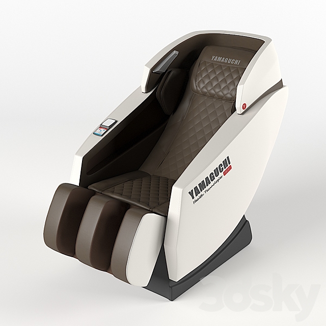 Massage chair Yamaguchi Vendi 3ds Max - thumbnail 1