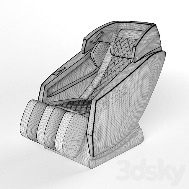 Massage chair Yamaguchi Vendi 3ds Max - thumbnail 3