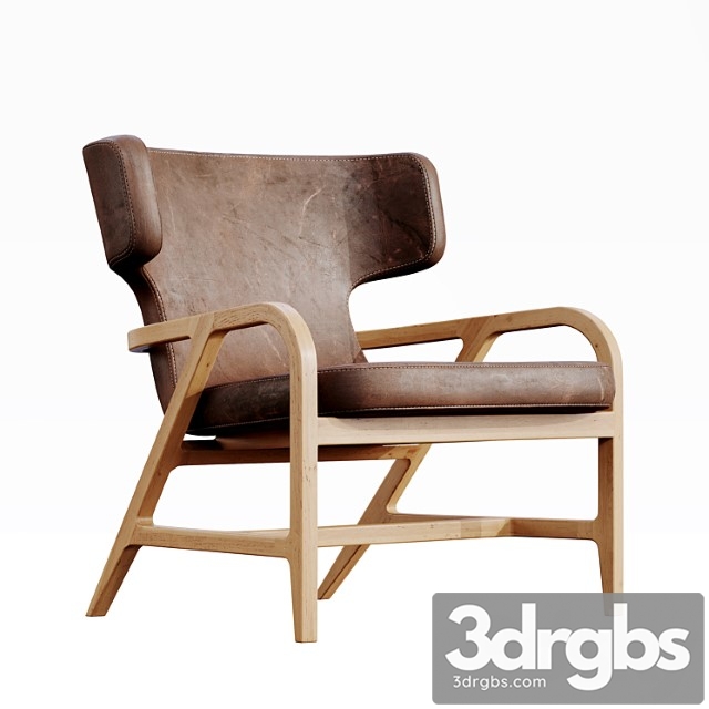 Maxalto Fulgens Armchair 3dsmax Download - thumbnail 1