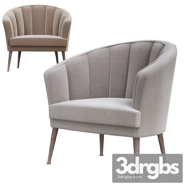 Maya armchair 2 3dsmax Download - thumbnail 1