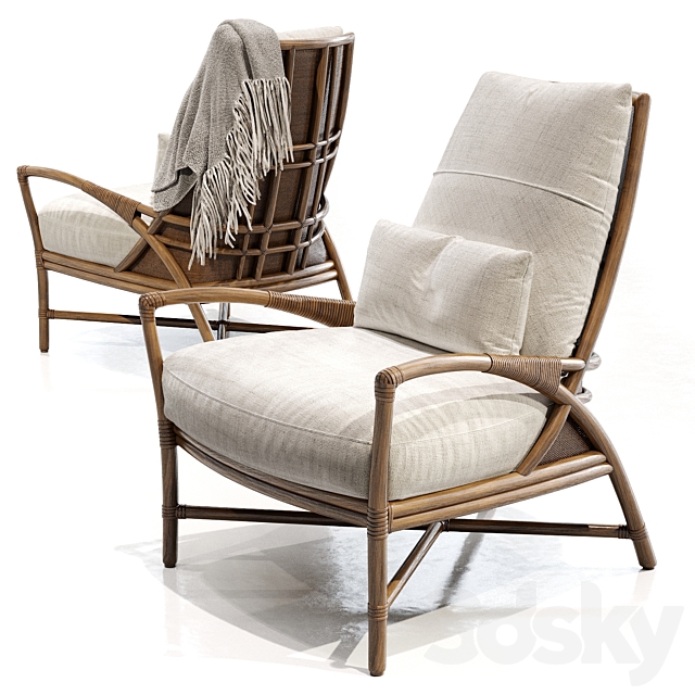 Mcguirefurniture PETAL LOUNGE CHAIR 3DSMax File - thumbnail 1