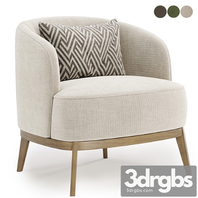 Megan Armchair 3dsmax Download - thumbnail 1