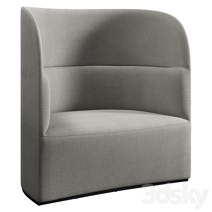 Menu – Tearoom Lounge Chair High Back 3DS Max Model - thumbnail 1