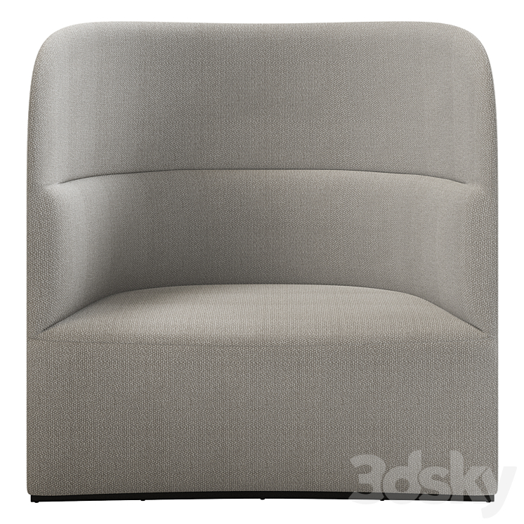 Menu – Tearoom Lounge Chair High Back 3DS Max Model - thumbnail 2