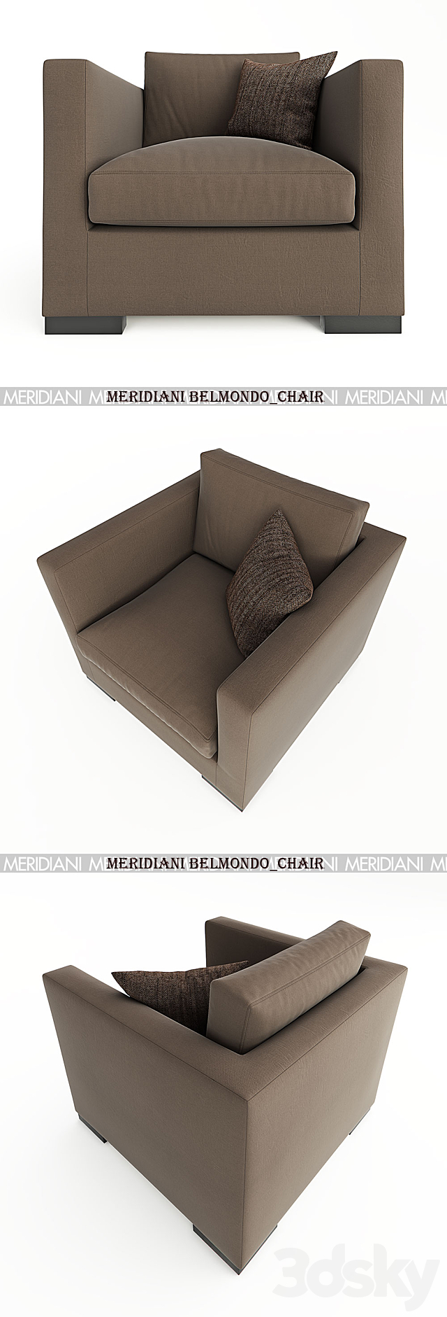 MERIDIANI Belmondo 3ds Max - thumbnail 2