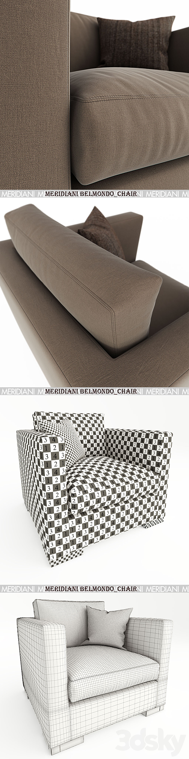 MERIDIANI Belmondo 3ds Max - thumbnail 3